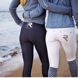 GERSEMI SERI NAVY FULL SEAT RIDING PANTS BREECHES SIZE 38